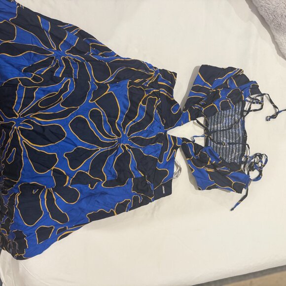 French Navy Anahi Long Dress in Blue / Navy by Maaji - Medium - Picture 3 of 5